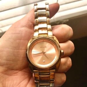 Nixon Women’s Gold Watch (Like A Boss Style)